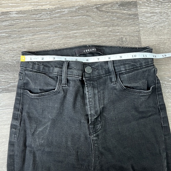 J Brand Black Distressed Skinny Jeans 27 - Picture 7 of 11